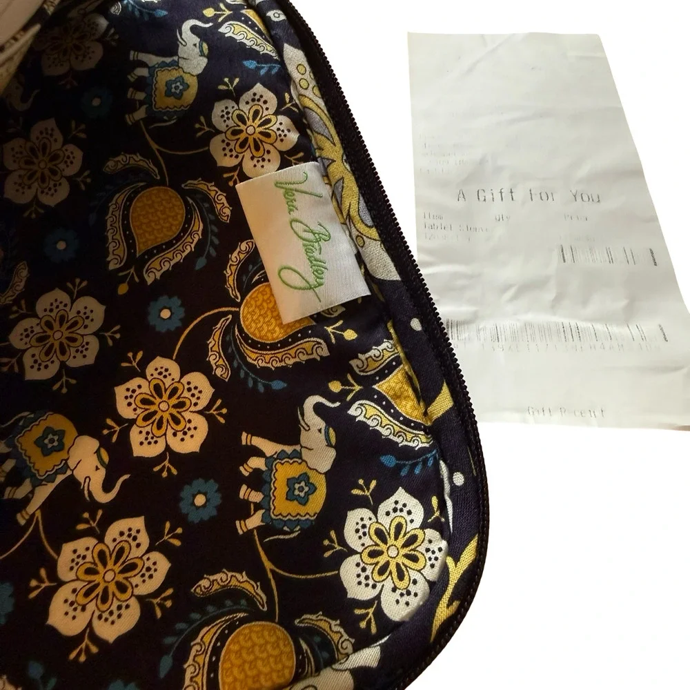 Vera Bradley Ellie Blue Quilted 10